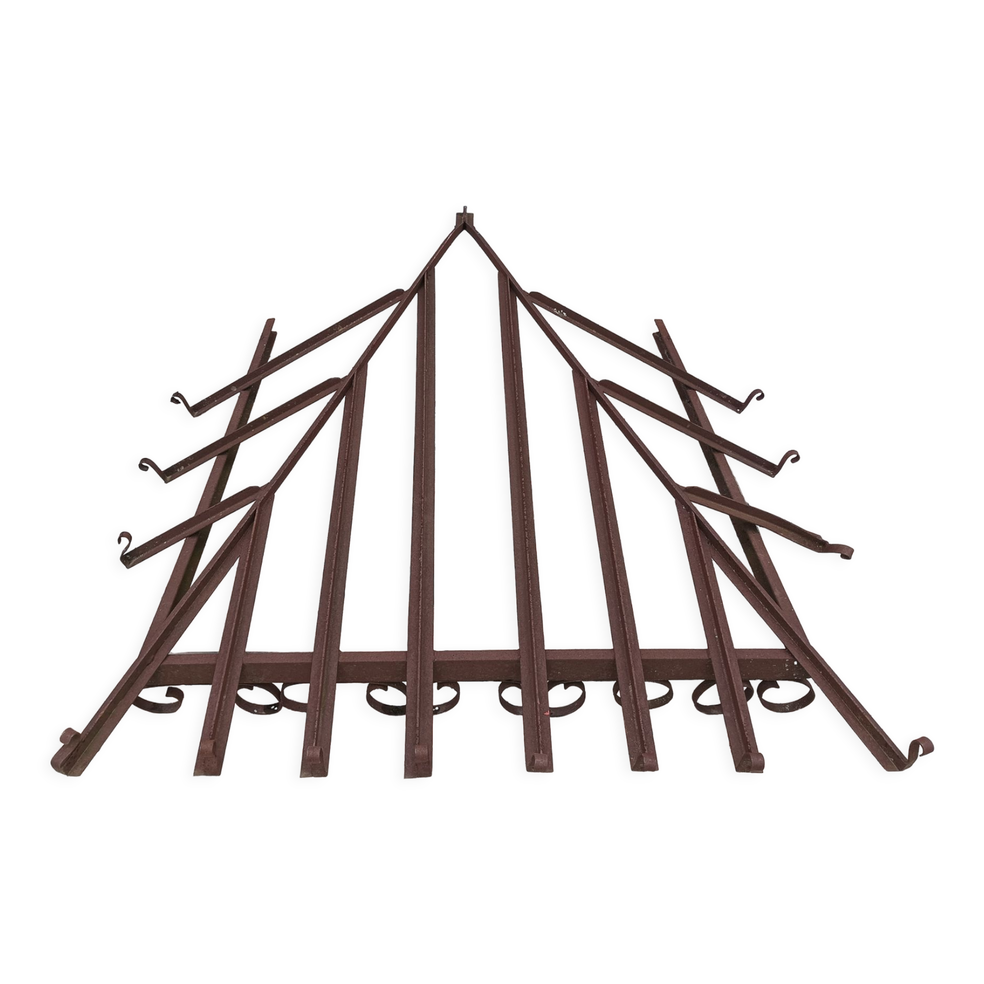 Old wrought iron canopy