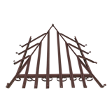 Old wrought iron canopy