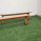 Pair of benches late nineteenth century