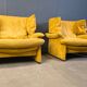 Porto Venere sofas by Vico Magistretti for Cassina, 1980s
