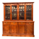 Large English library from the 19th century in mahogany.