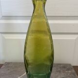 Old Decanter Vase Soliflore Green Carafe Spain 37 cm