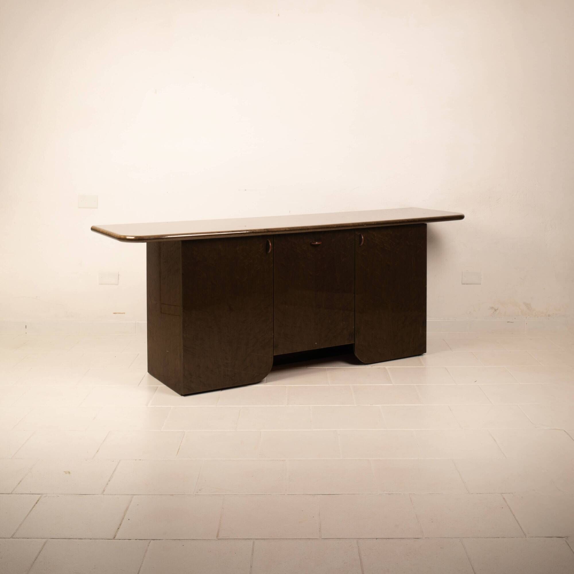 Seven sideboard by Luigi Saccardo for Gasparello, small version