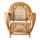 Rattan armchair in the style of Kay Fisker for R. Wengler. Danish work from the 1960s.
