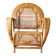 Rattan armchair in the style of Kay Fisker for R. Wengler. Danish work from the 1960s.