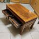 Table basse asiatique forme épuré et sobre vers 1970