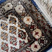 Tapis vintage en soie fait main Sivas 30cm x 66cm - 1C1011