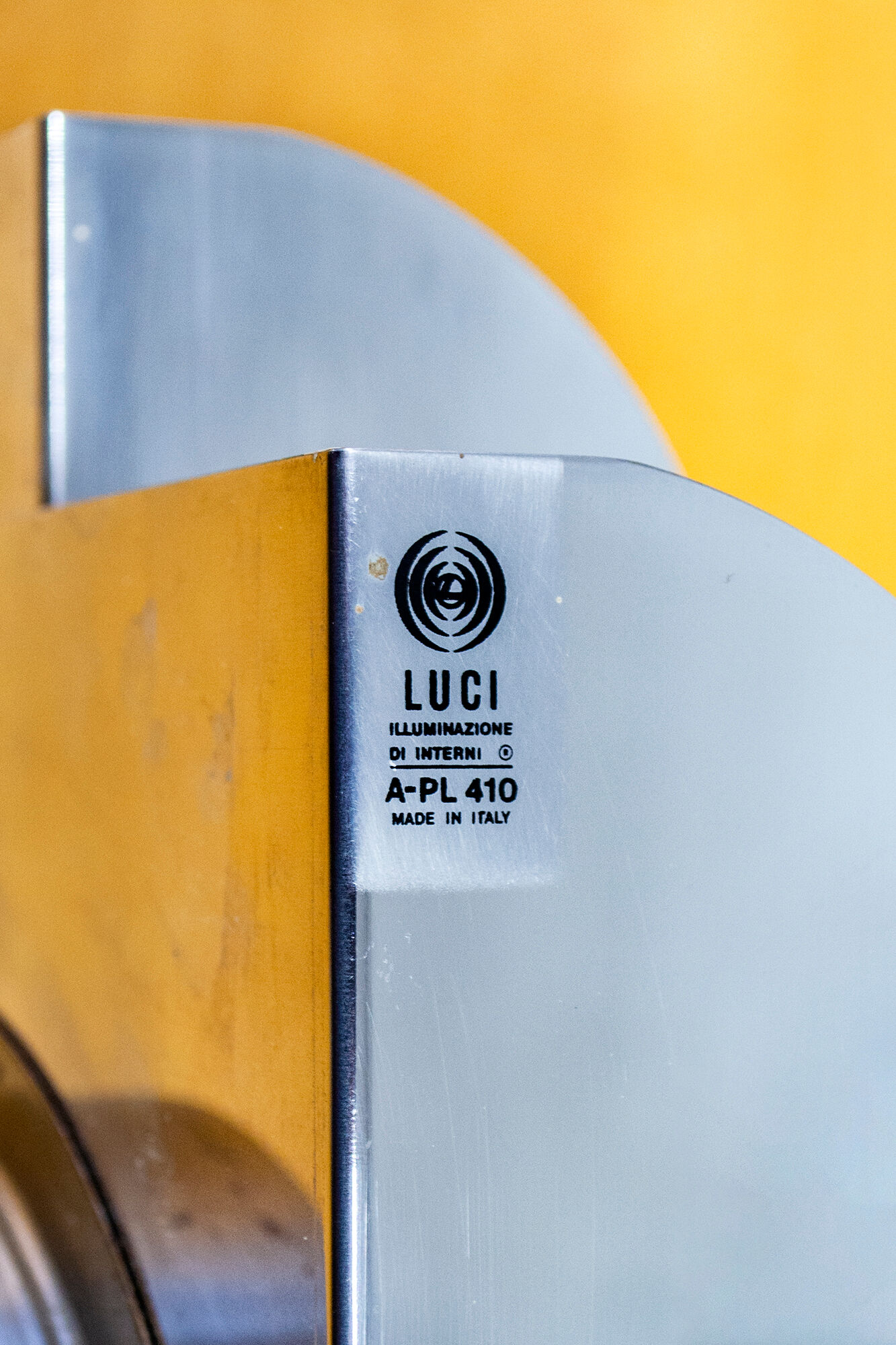 Applique three lights Luci Italia, 1970s