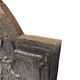 Cast iron fireplace plate