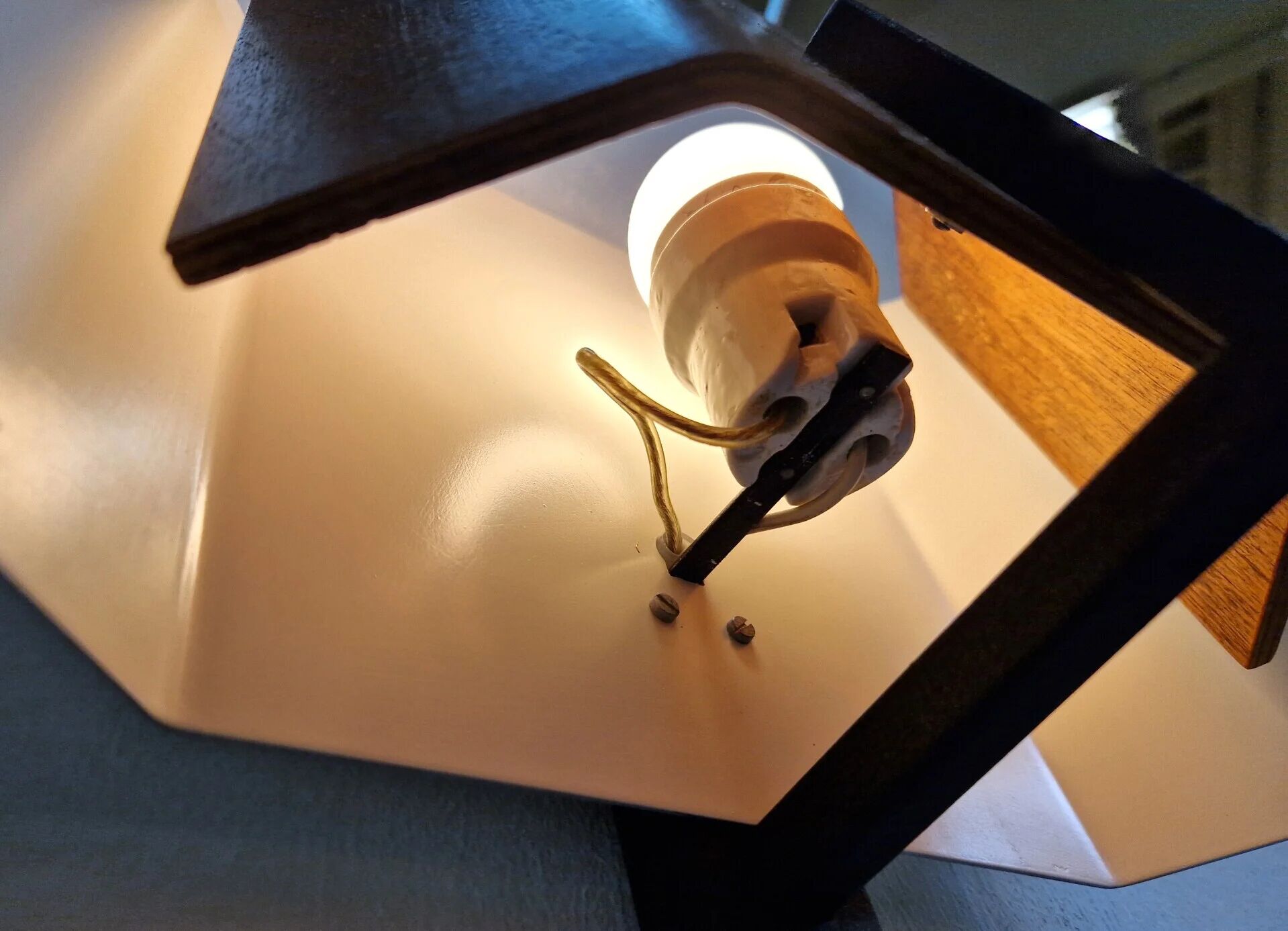 Rare Philips NX 121 wall light, 1960s