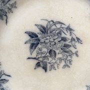 Round ironstone dish Sarregueines "Ceres"