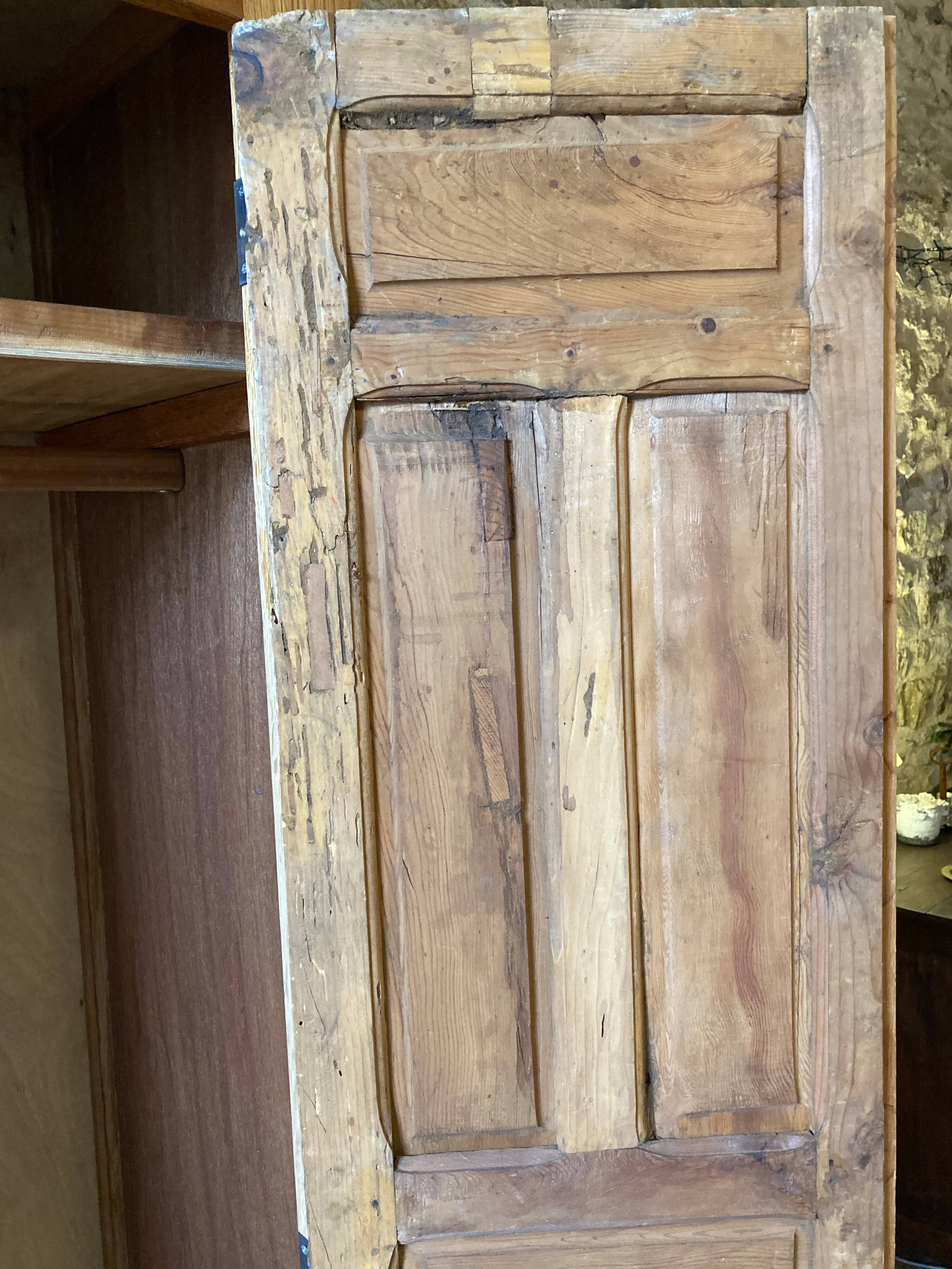 Wardrobe with exotic carved doors