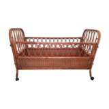 Baby rattan bed