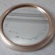Silver/gold brass mirror top