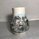 Ancient Ceramics Beige Drawing Zebra MEROSE 98 Signed Vintage