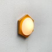 Vintage Space Age wall lamp by Rolf Krüger for Paul Neuhaus, 1970s