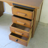 Double box administration desk