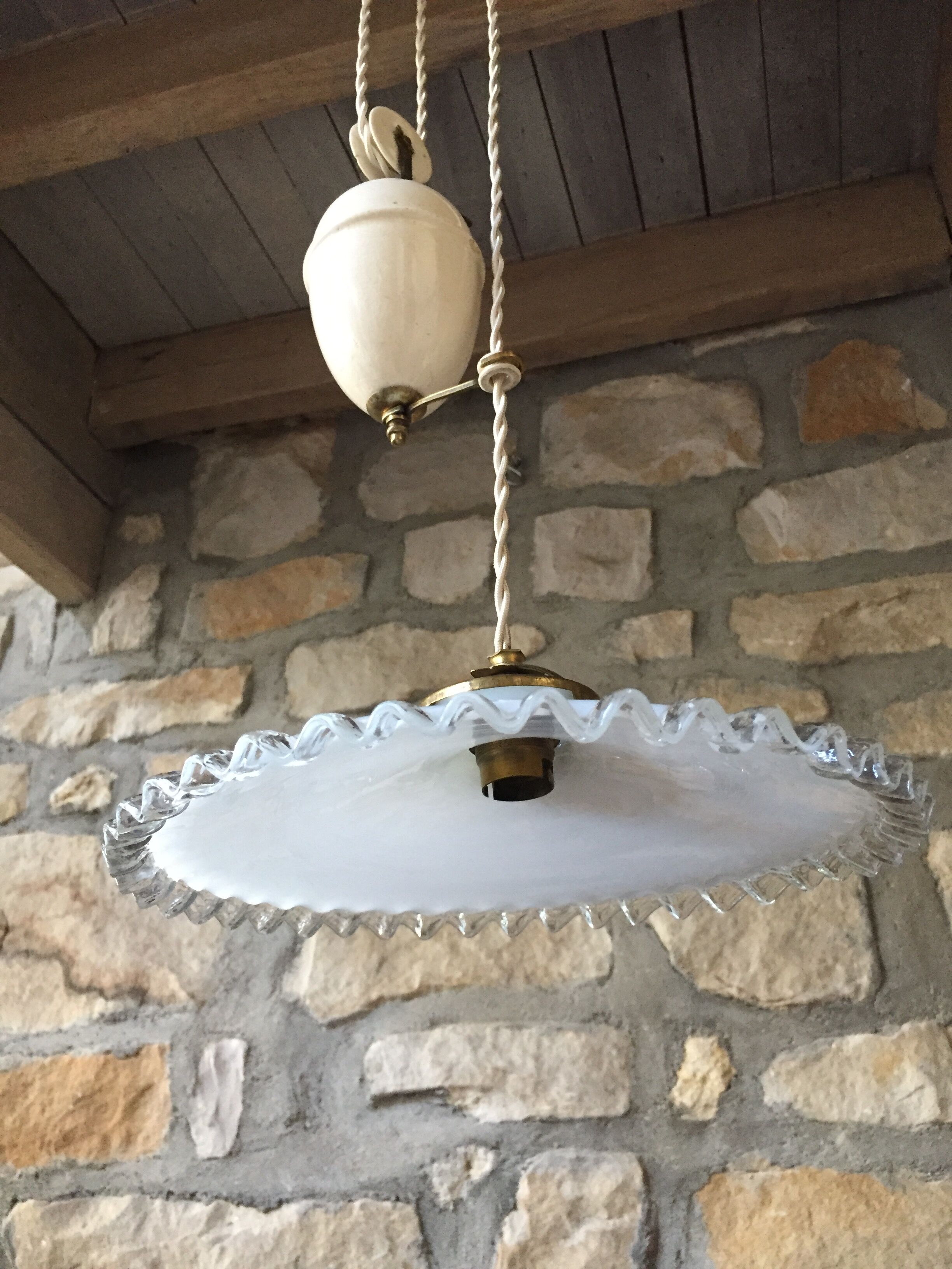 Old hanging lamp