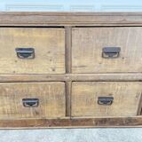 Ancien meuble de métier à tiroirs 1920