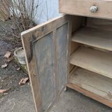 Parisian buffet in natural wood