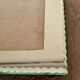 Old Venetian Art Deco glass photo frame