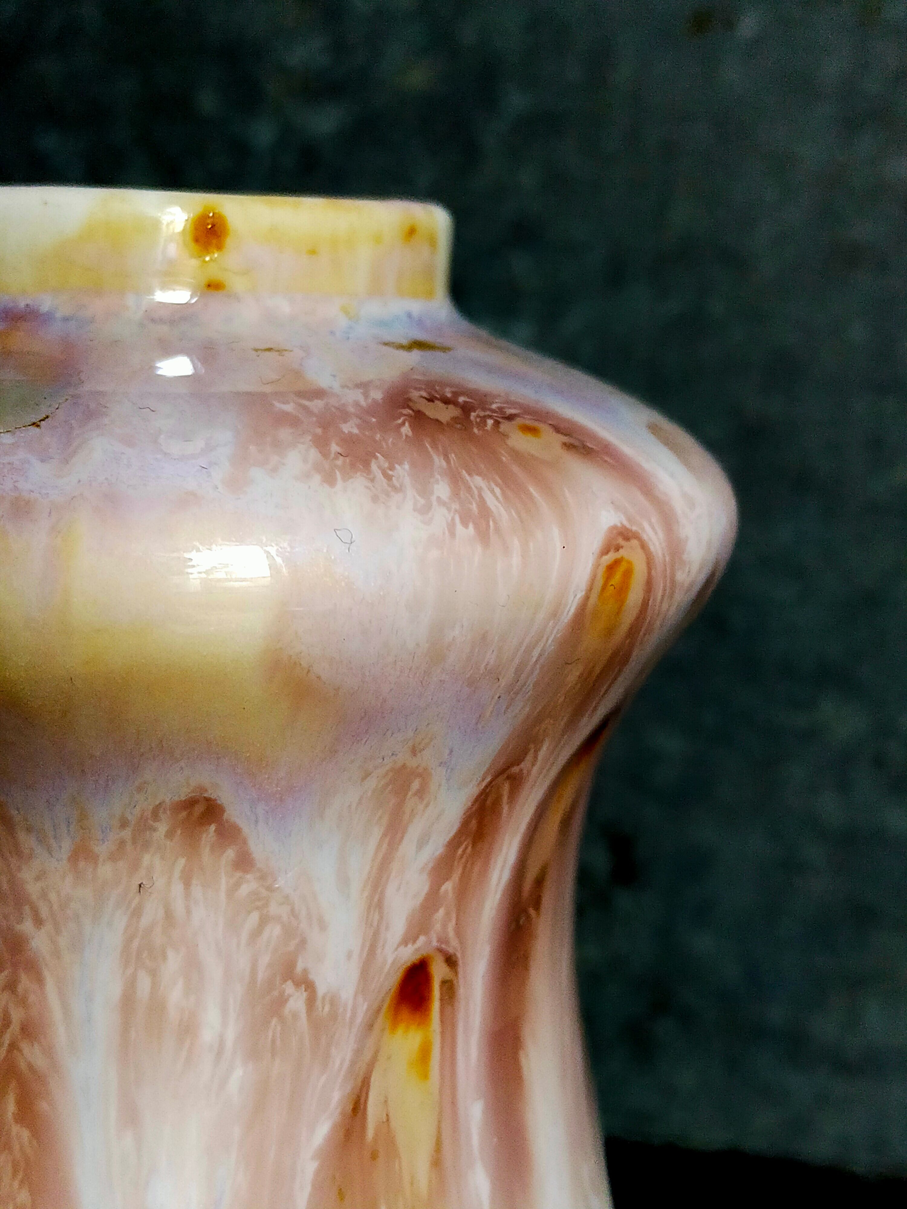 Ceramic vase of St-Uze manufacture Rodaceram 60s