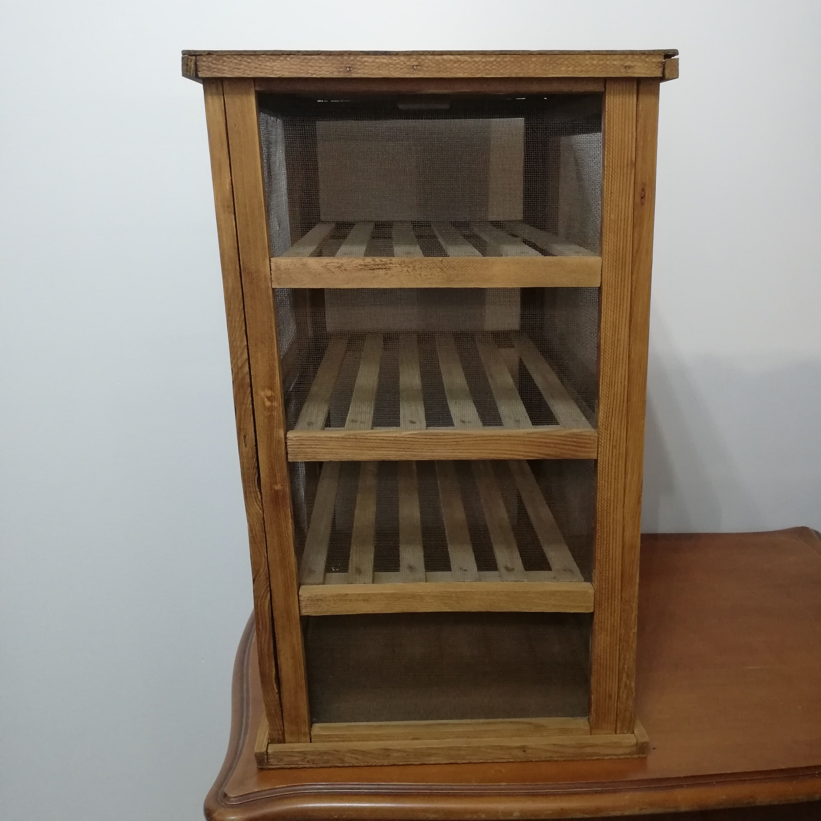 Old wooden pantry height 63cm