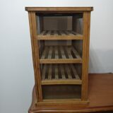 Ancien garde manger en bois hauteur 63cm