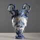 Ancient triptych of vases Giuseppe Mazzotti Albissola 20th Century
