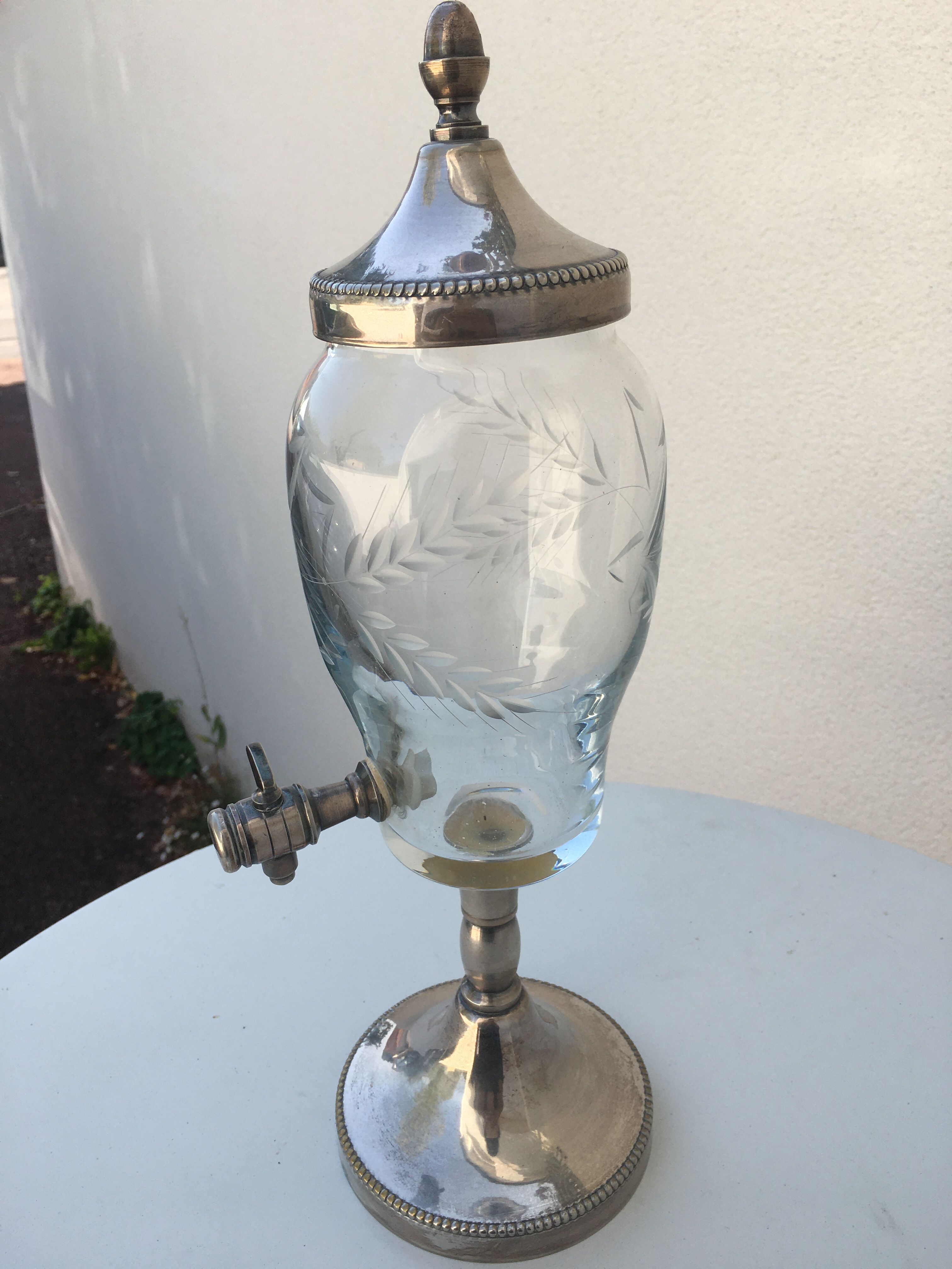 Vintage absinthe fountain