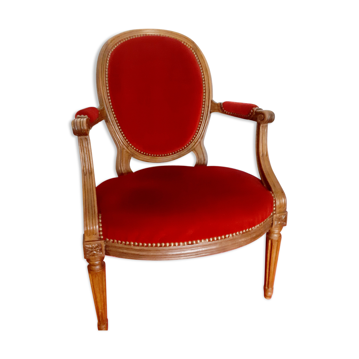 Louis XV medallion chair