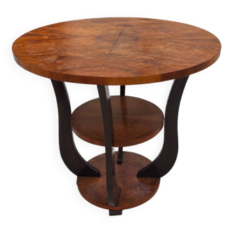 Art deco pedestal table