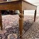 Classic English Writing Desk Black Leather