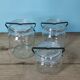 Series of 3 BVB jars