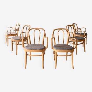 6 chairs from the company Gemla model "Wien"