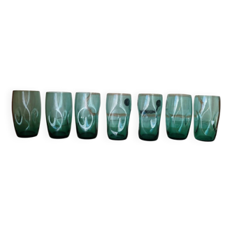 Vintage tall glasses