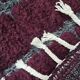 Purple Beni Ouarain rug 200*300 cm