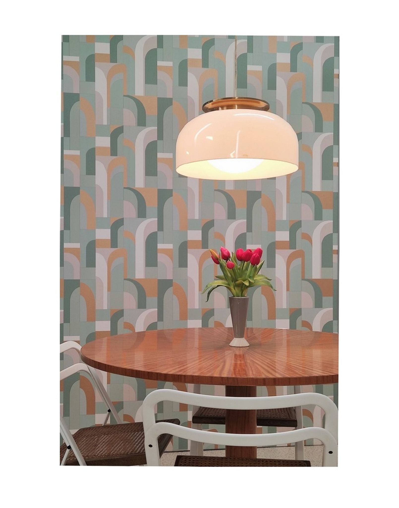 Luigi Massoni pendant lamp for Guzzini 1970s