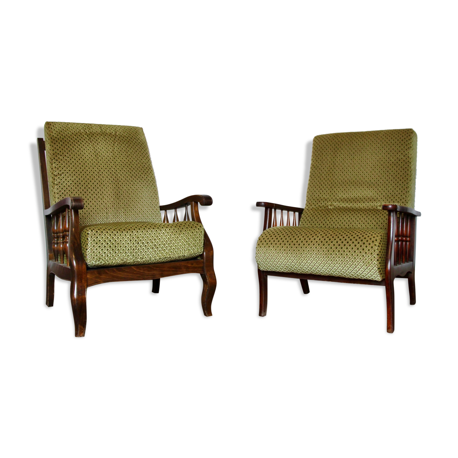 Pair of vintage armchairs