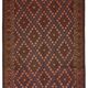 Turkish Handknotted Wool Oushak Rug 196 cm x 303 cm