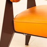 Cognac executive chair by Jean Prouvé for Vitra, 2000s