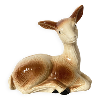 Vintage ceramic doe