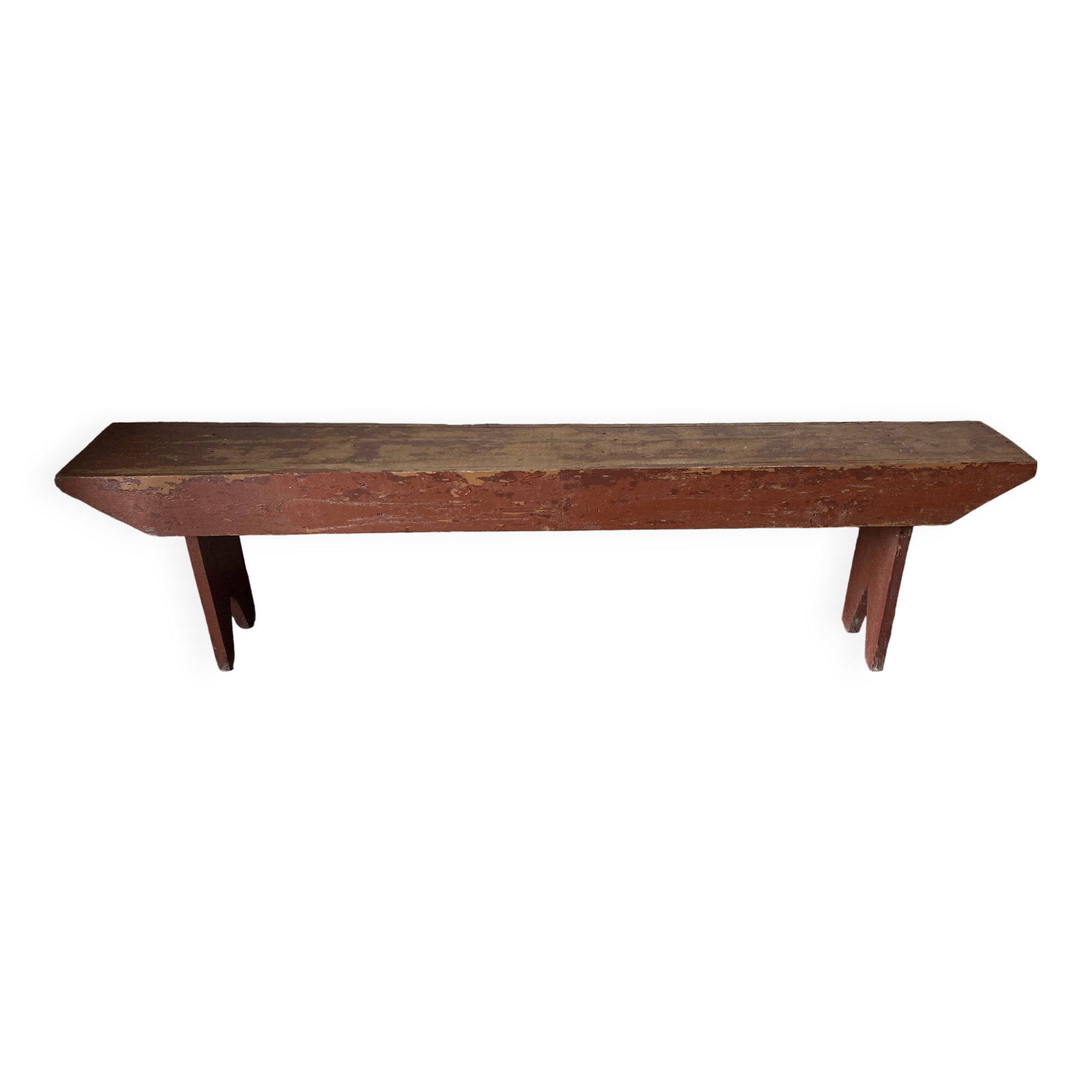 Shaker farm bench mid-19th century popular art Hudson Valley USA