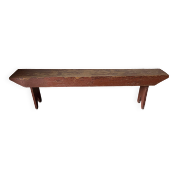 Shaker farm bench mid-19th century popular art Hudson Valley USA