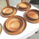 6 hollow plates sandstone Montgolfier