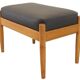 Danish Footrest new upholstery