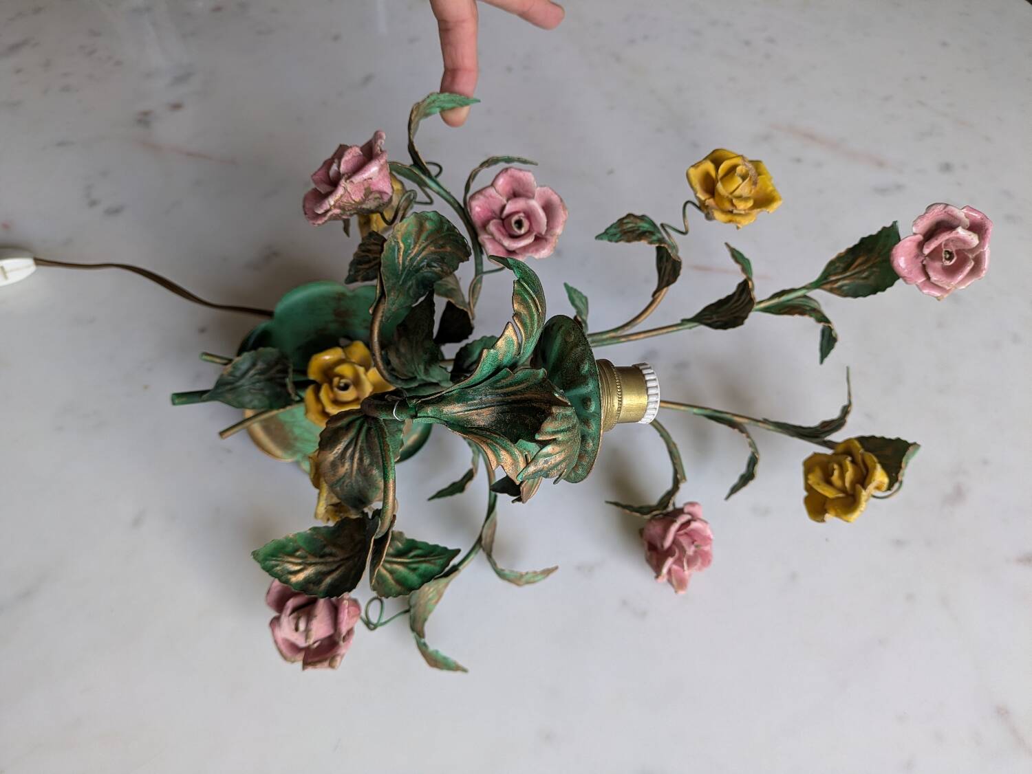 Italian wall lamp 60s