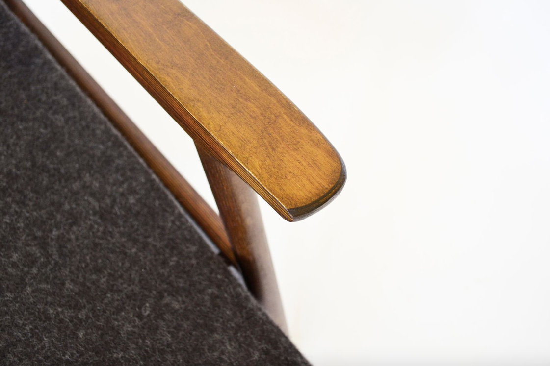 Convertible armchair by V. E. Cukermanienė for Vilniaus Baldų Kombinatas, 1964