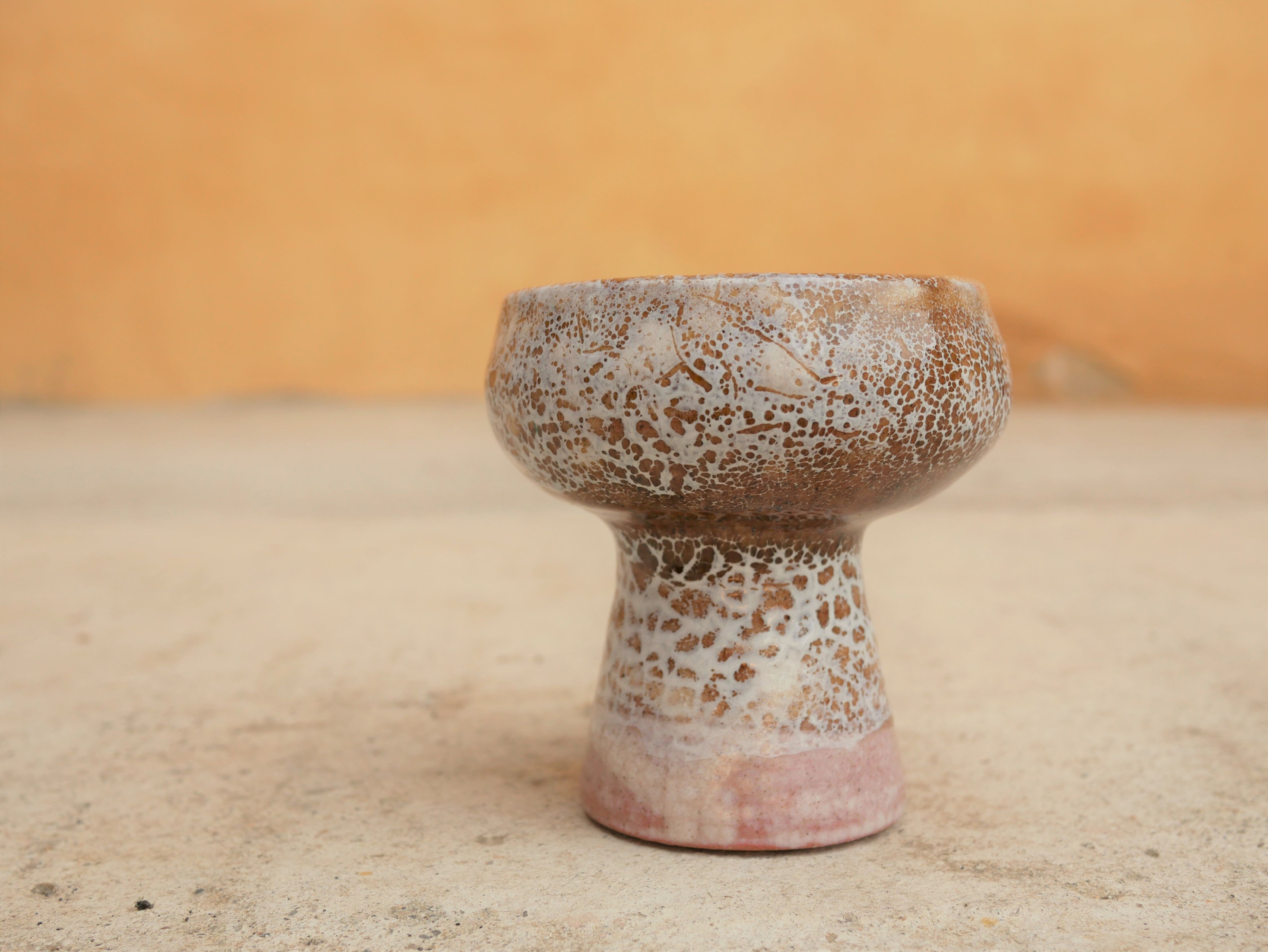 Vintage ceramic photophore