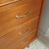 Vintage chest of drawers from the 60s teak